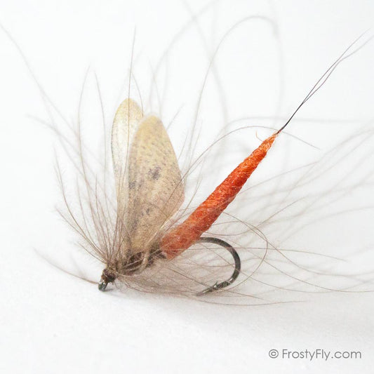 Hemingway's Realistic Mayfly Dry - Mahogany