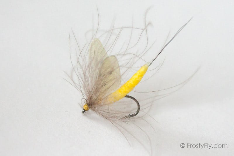Hemingway's Realistic Mayfly Dry - Yellow