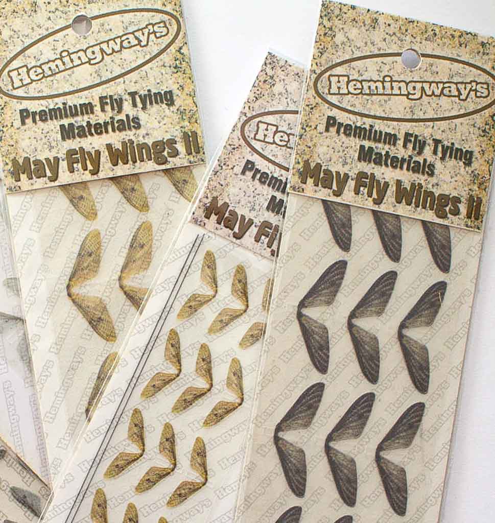 Hemingway's Realistic Mayfly Wings