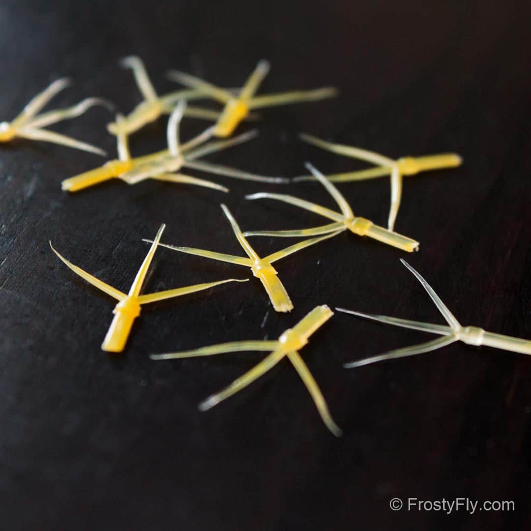 Hemingway's Realistic Soft Mayfly Nymph Tails