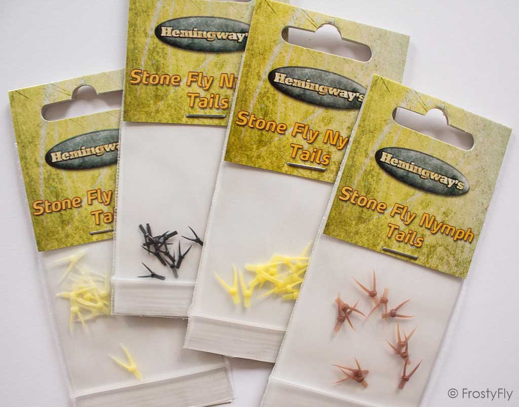 Hemingway's Realistic Stonefly Nymph Tails 1