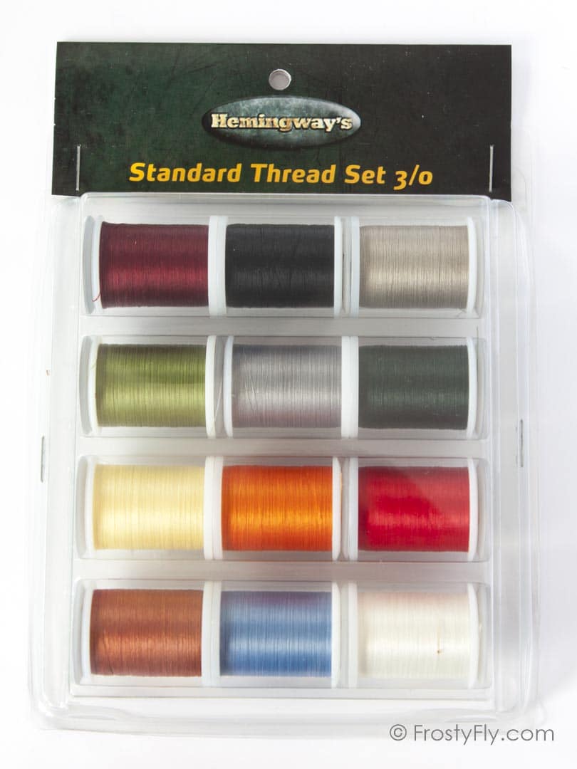 Hemingway's Thread 3/0 Set of 12