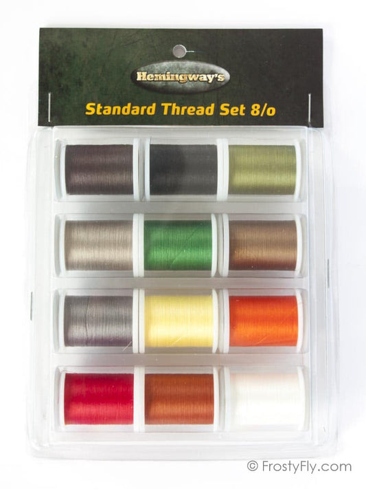 Hemingway's Thread 8/0 Set of 12