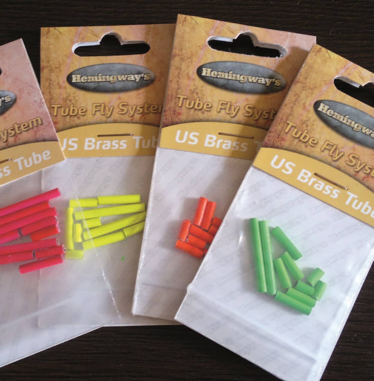 Hemingway's Tube Fly System - US Brass Tube Weights