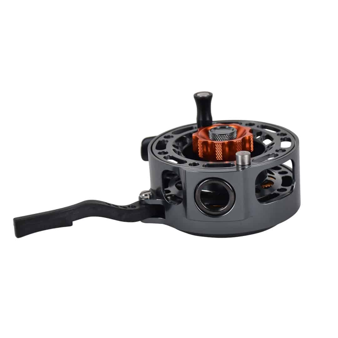 auto reeling fishing reel JMC Yoto Nymph Semi-Automatic Fly Reel