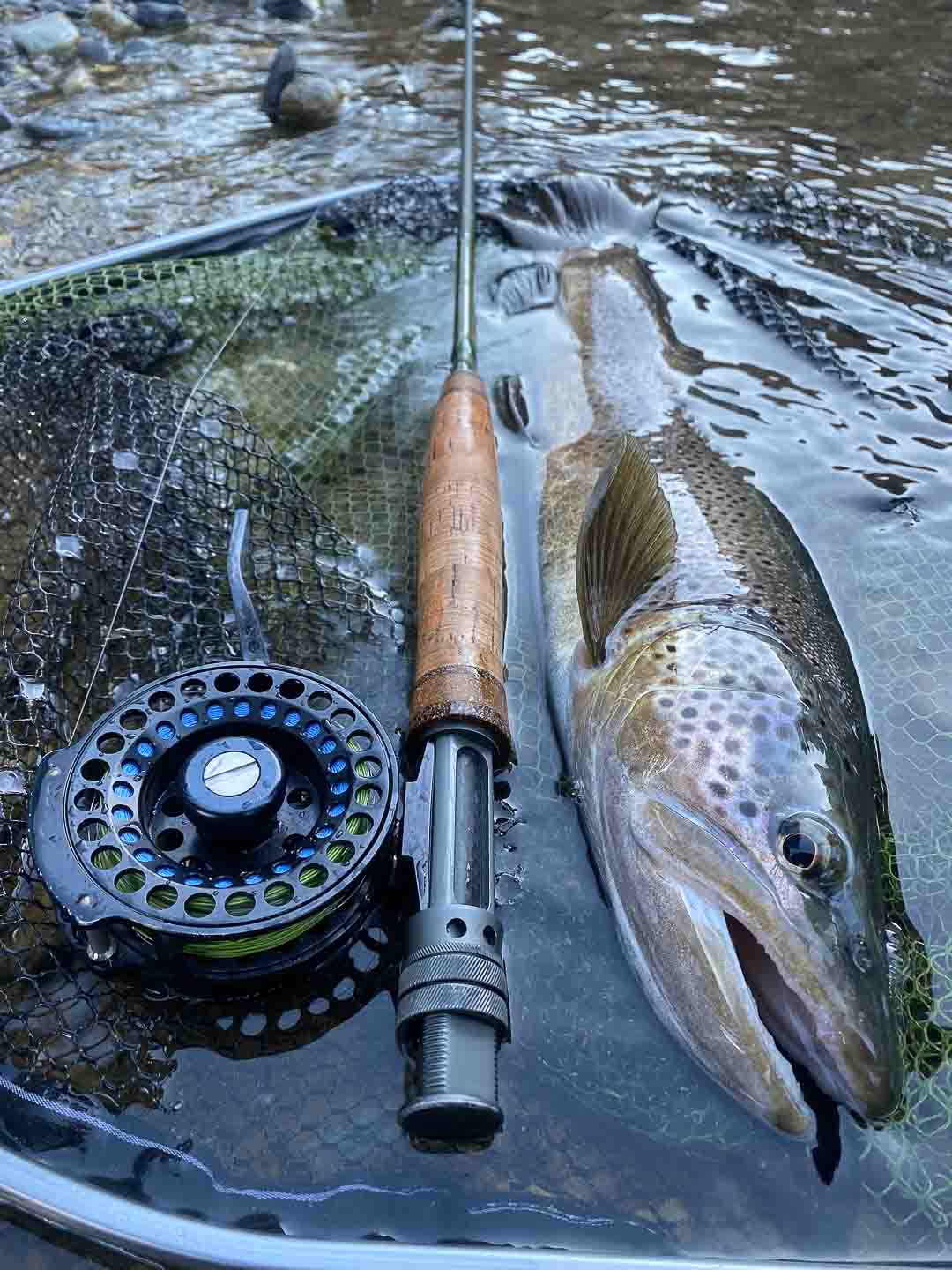 auto fly fishing reel JMC Yoto Semi-Automatic Fly Reel – Frosty Fly