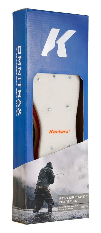 Korkers OmniTrax Studded Felt Soles