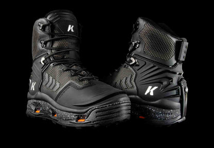 Korkers RIVER OPS Wading Boots - pair-dark