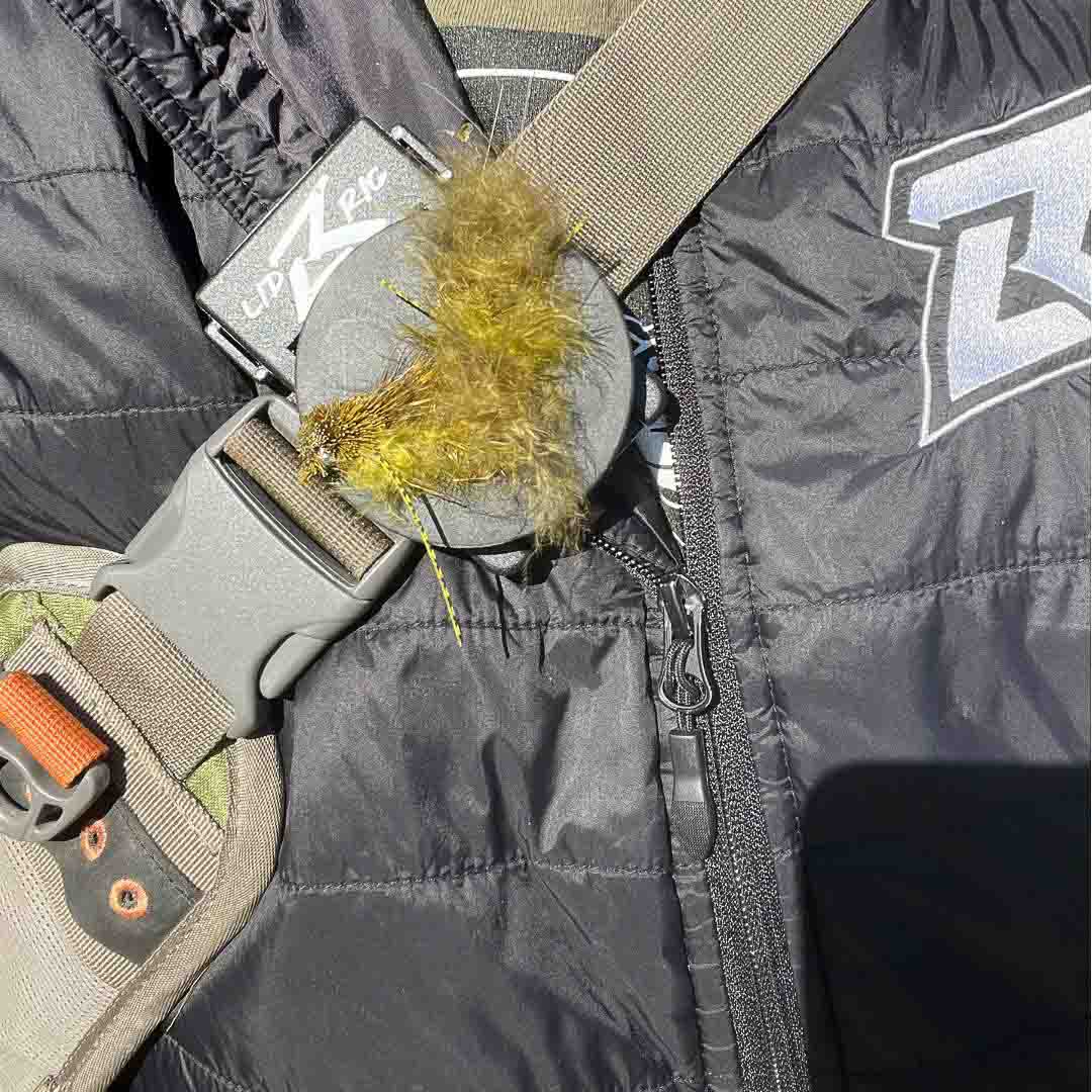 Lid Rig FlyWheel - Magnetic Holster for Flies and Tools