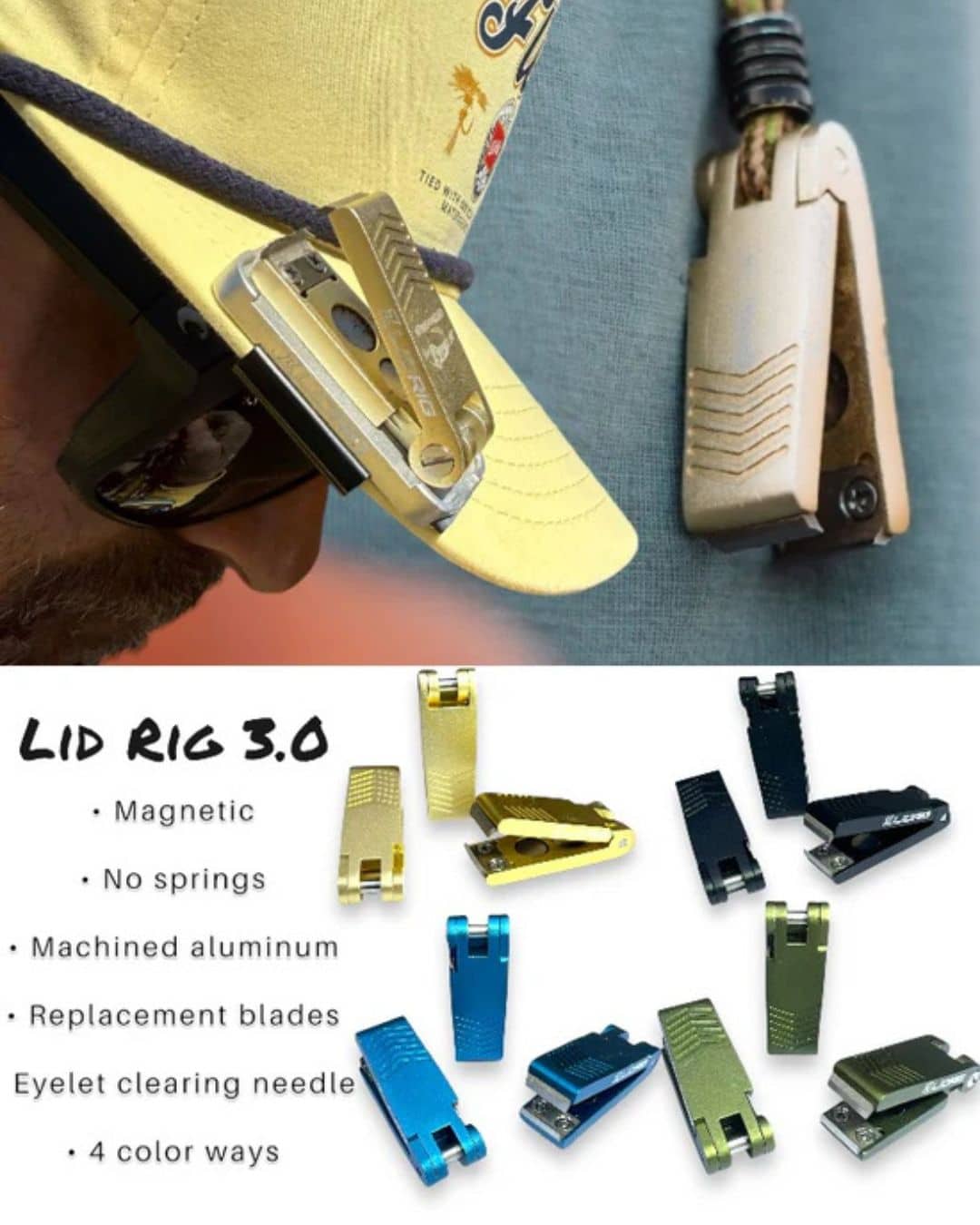 Lid Rig Magnetic Nippers 3.0 – Frosty Fly