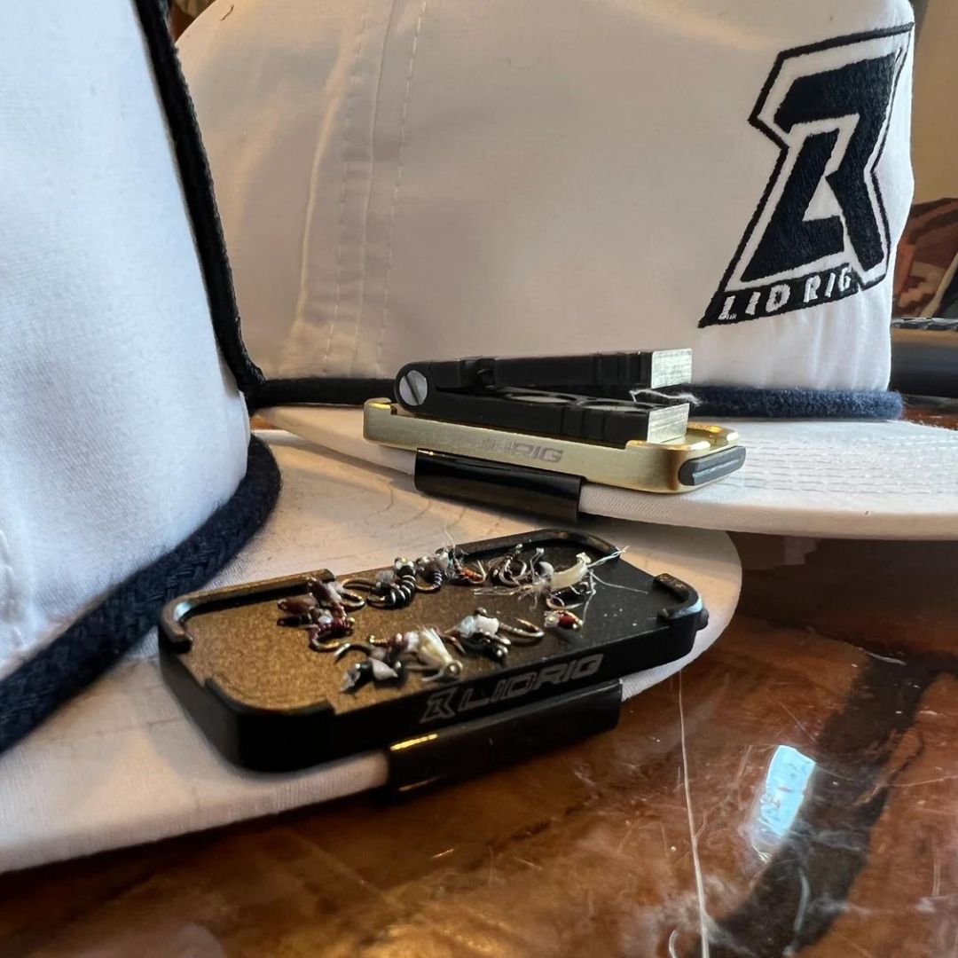 Lid Rig Stash Tray - Magnetic Holder for Flies and Tools