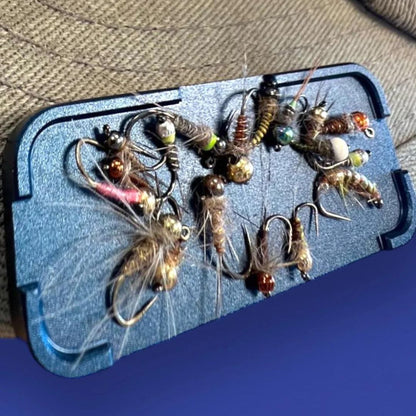 Lid Rig Stash Tray - Magnetic Holder for Flies and Tools