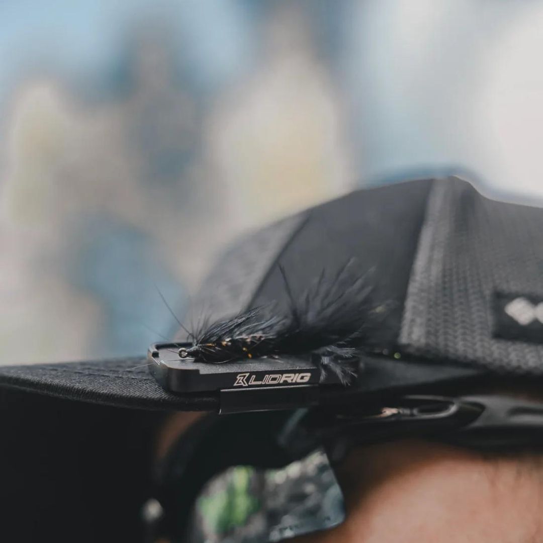 Lid Rig Stash Tray - Magnetic Holder for Flies and Tools