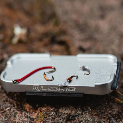 Lid Rig Stash Tray - Magnetic Holder for Flies and Tools