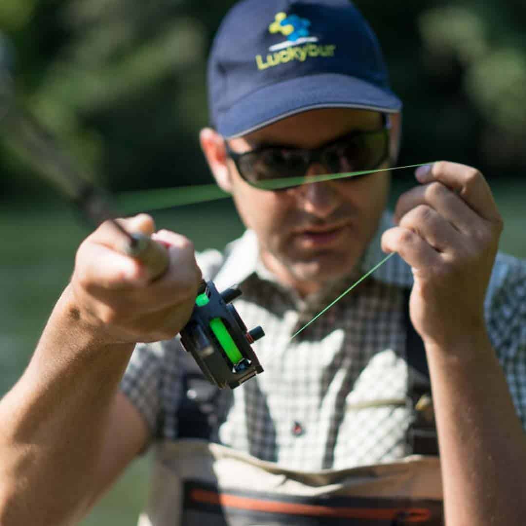 Luckybur Removable Rod Ring for Euro Nymphing