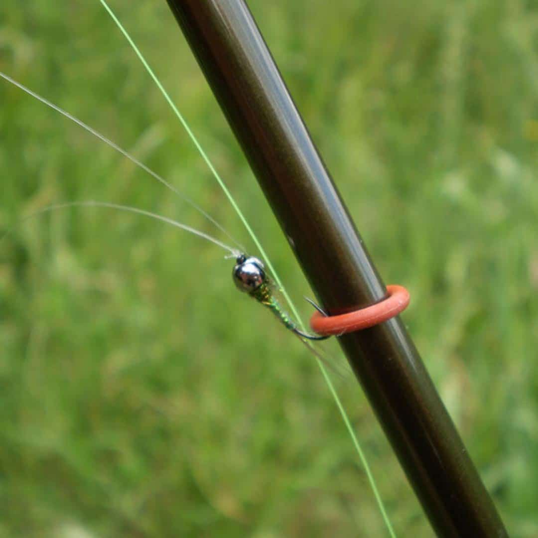 Luckybur Removable Rod Ring for Euro Nymphing