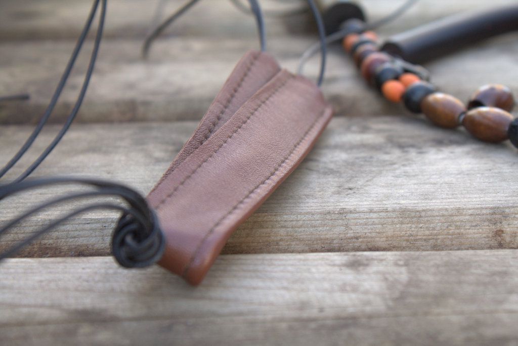 Tenkara Leather Lanyard