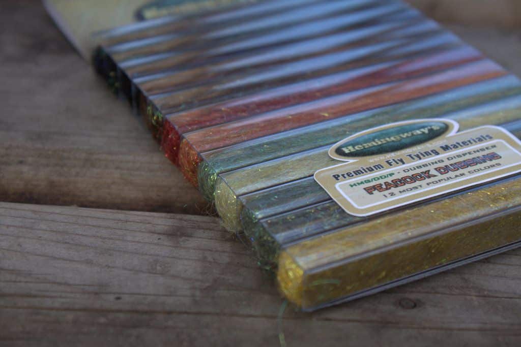 Hemingway's Peacock Dubbing Dispenser