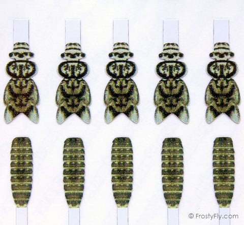 Realistic Stonefly Nymph Wing Buds & Back