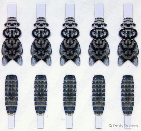 Realistic Stonefly Nymph Wing Buds & Back