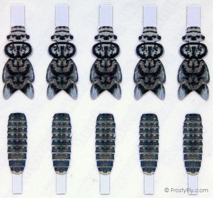 Realistic Stonefly Nymph Wing Buds & Back