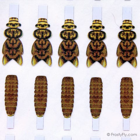 Realistic Stonefly Nymph Wing Buds & Back