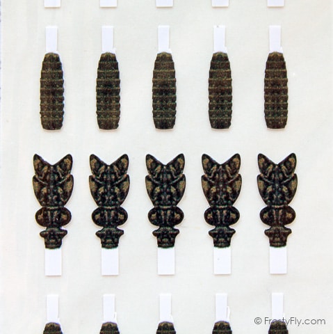 Realistic Stonefly Nymph Wing Buds & Back