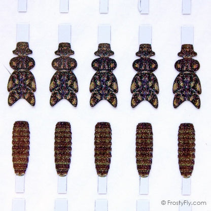 Realistic Stonefly Nymph Wing Buds & Back