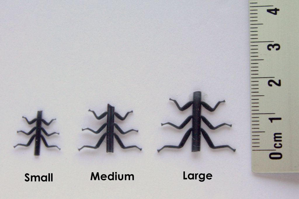 Realistic Soft Stonefly Nymph Legs