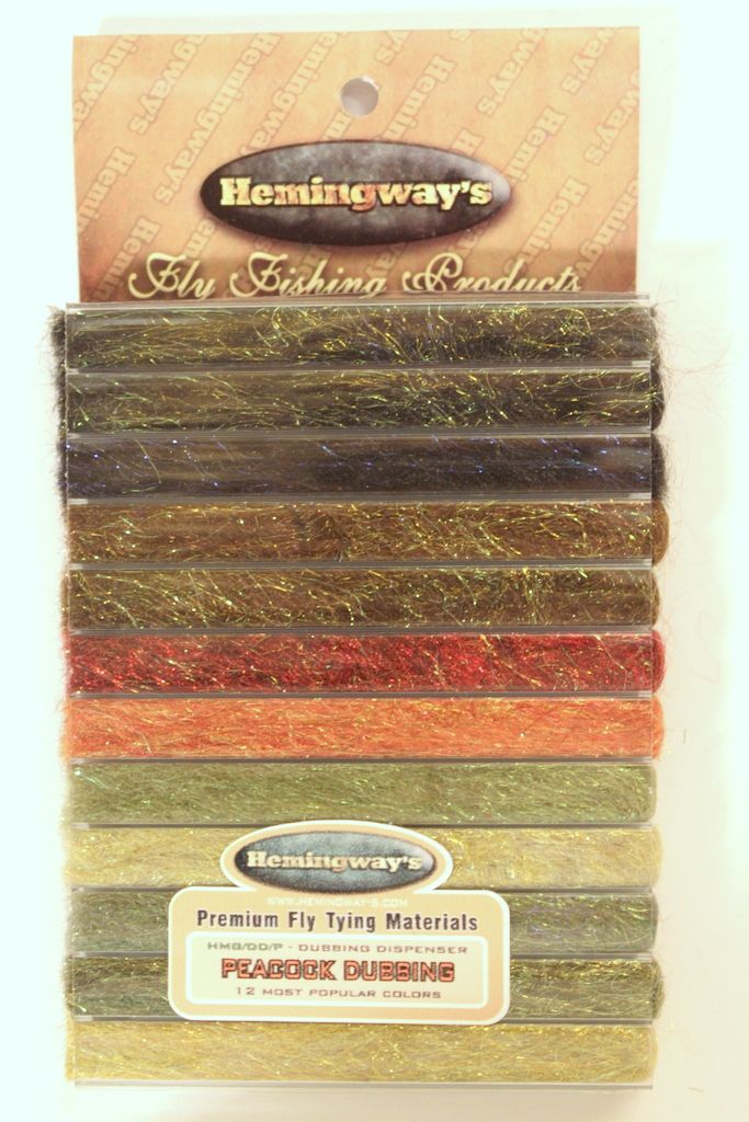 Hemingway's Peacock Dubbing Dispenser