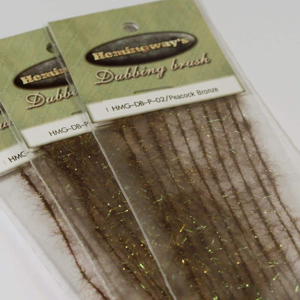 Hemingway's Peacock Dubbing Brush