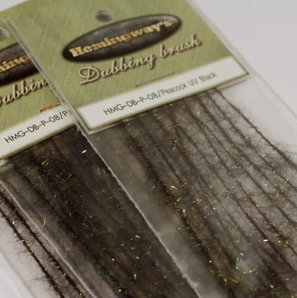 Hemingway's Peacock Dubbing Brush