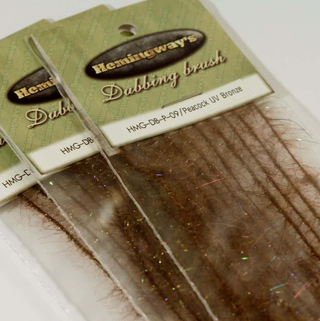 Hemingway's Peacock Dubbing Brush