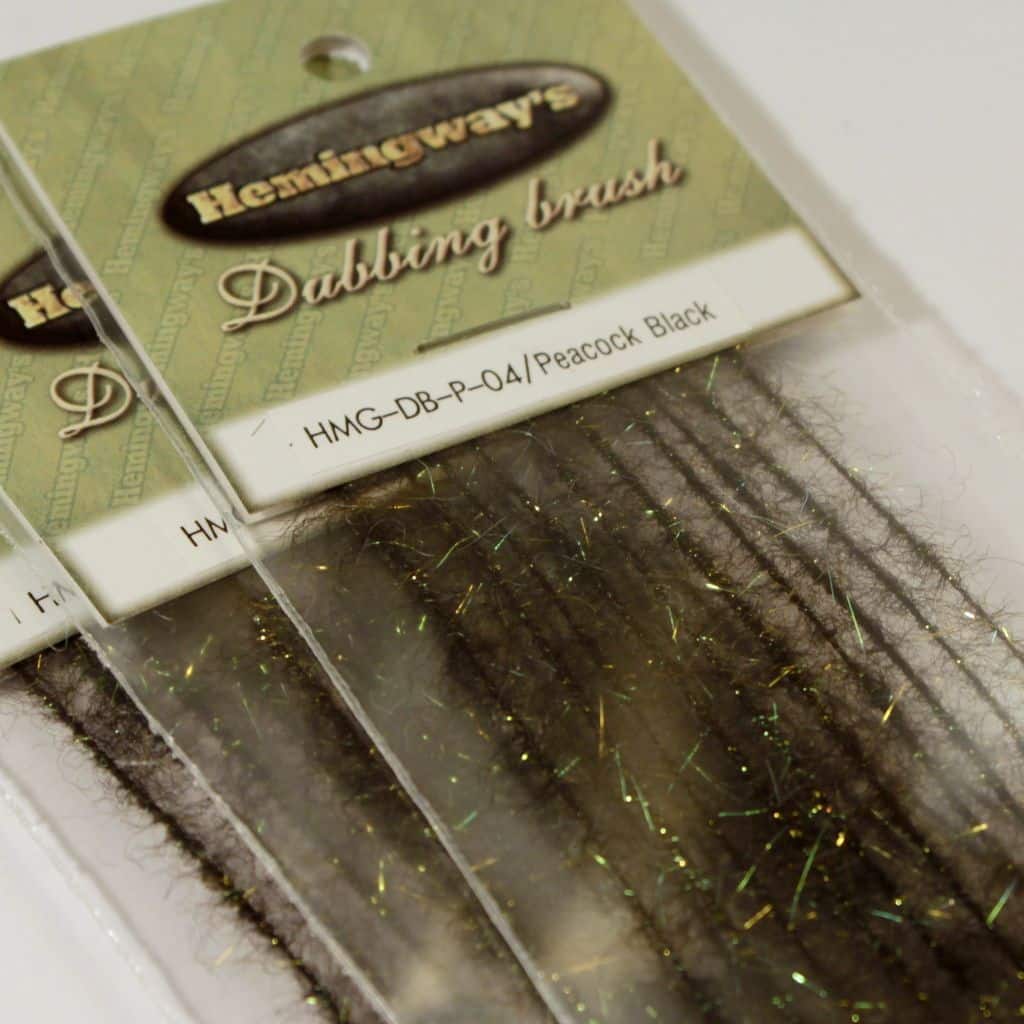 Hemingway's Peacock Dubbing Brush