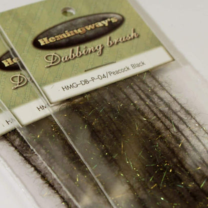 Hemingway's Peacock Dubbing Brush