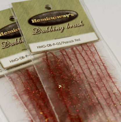Hemingway's Peacock Dubbing Brush
