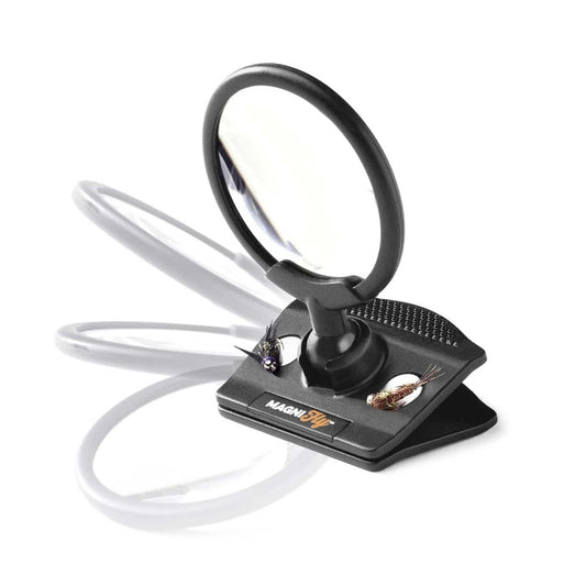 MagniFly Fly Fishing Clip-on 3X Magnifier - See bigger, rig faster!