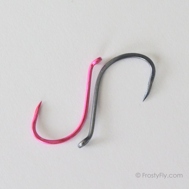 Maruto Beak Fly Hooks - Forged, Reversed, UV Coating - MS4310-SSC+CP - 10 pcs