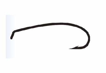 Maruto Curved Long Shank fly hooks c41