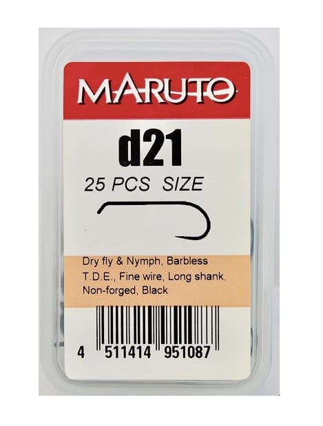 Maruto Maruto Dry Fly and Nymph Hooks - d21