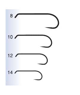 cheap fly fishing hooks Maruto Dry Fly and Nymph Hooks - Fine Wire, 2X Long Shank - d21 - 25 pcs