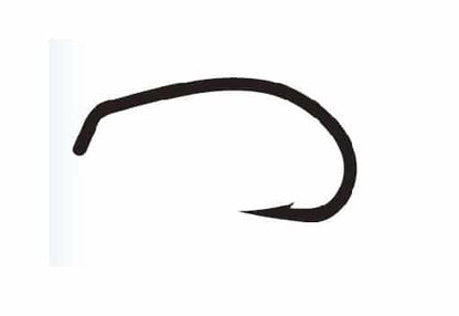 Maruto curved short shank fly hooks c46