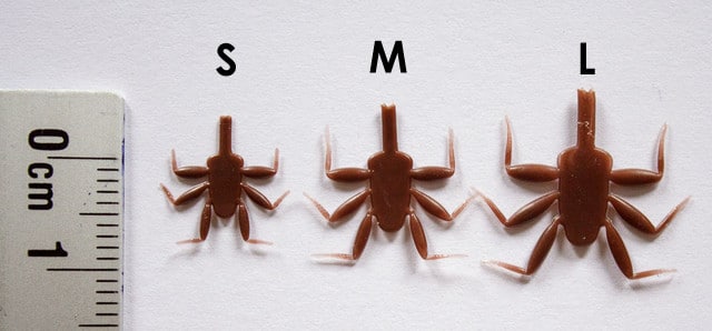 Mayfly Nymph Legs - Small, Medium and Large