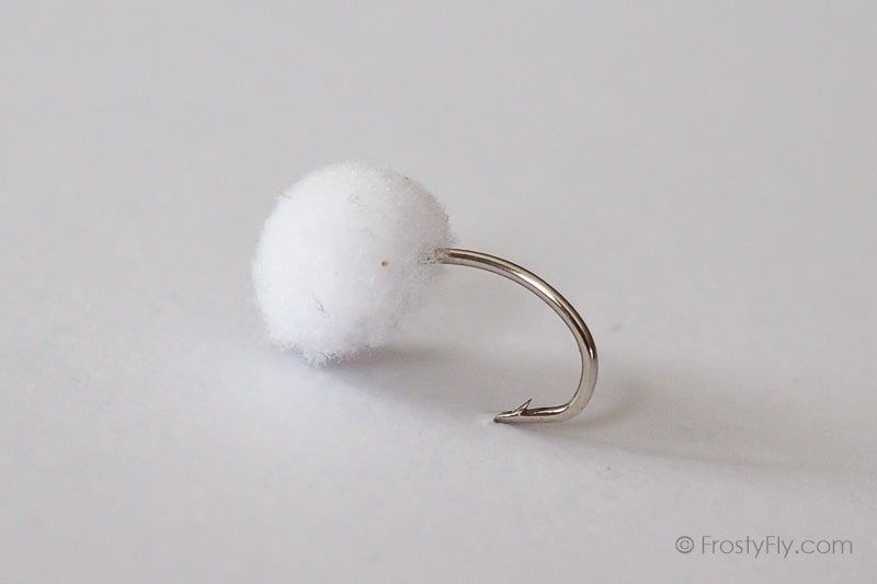 McFly Foam Egg Fly - White