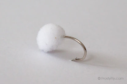 McFly Foam Egg Fly - White