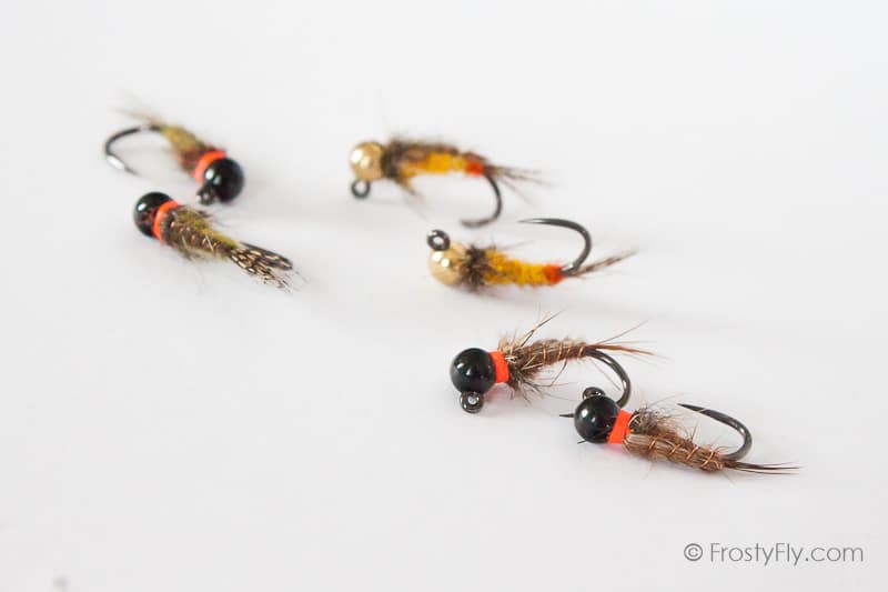 Black & Olive Jig Nymph HS