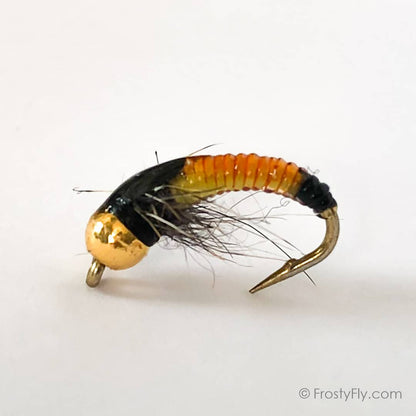 Orange Black Scud Nymph ZTS2