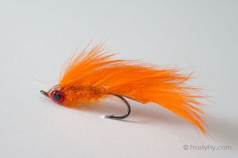 Orange Matuka Streamer Fly