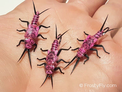 Hemingway's Realistic Stonefly Nymph in Action