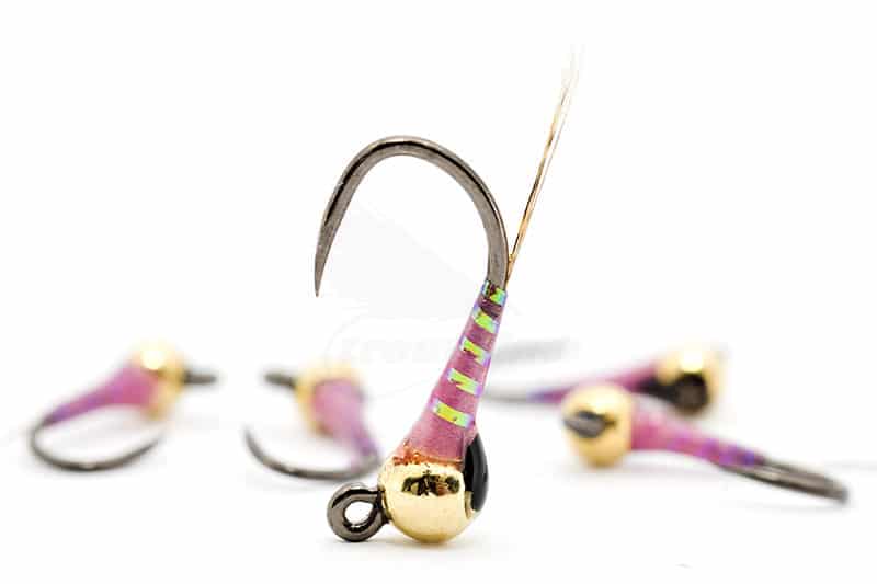 Racing Pink UV Jig Perdigon Nymph